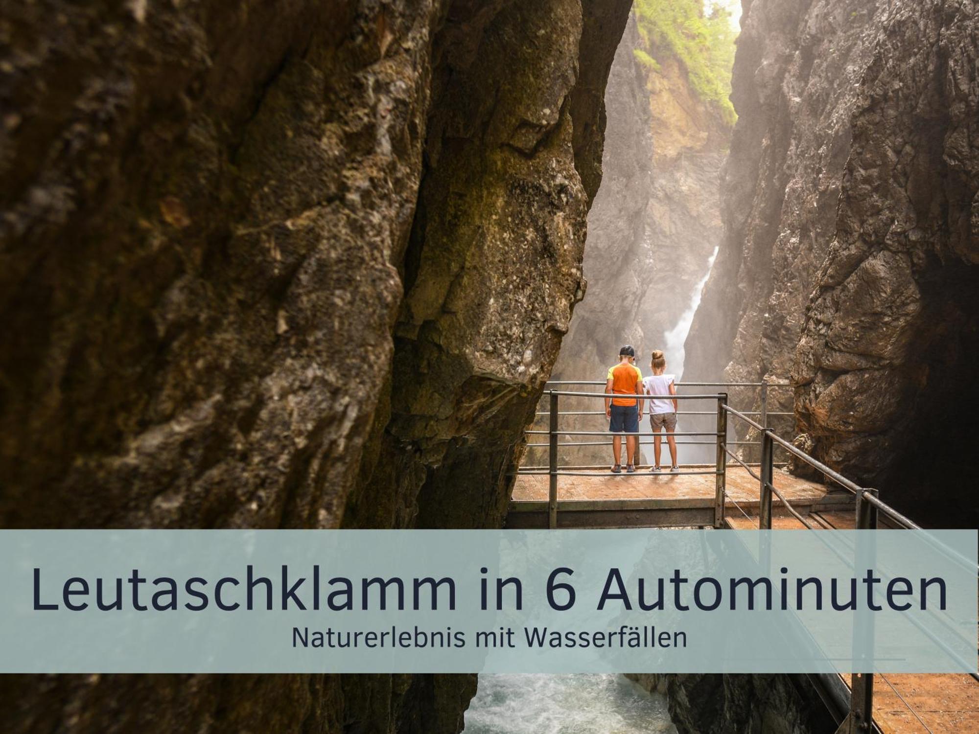 Die Karwendelsuite - 5 Sterne Fewo Mit Bestem Bergblick, Zentrumsnah & Ruhig Gelegen, Familienfreundlich Mittenwald Buitenkant foto